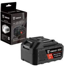 Аккумулятор Deko UNV5.0 Extra 063-4497 20В/5 Ач