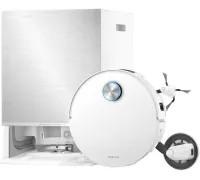 Робот-пылесос Dreame Robot Vacuum X60 Pro Ultra MatriX White RLM92DE евровилка, белый