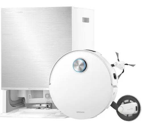 Робот-пылесос Dreame Robot Vacuum X60 Pro Ultra MatriX White RLM92DE евровилка, белый