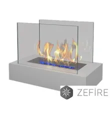 Биокамин ZeFire Galea белый