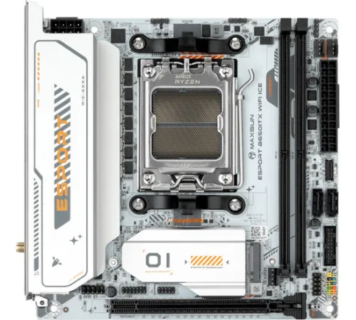Материнская плата Maxsun eSport B650ITX WiFi Ice