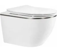 Унитаз подвесной Roxen Antares Tornado Long 530205-01GM-L
