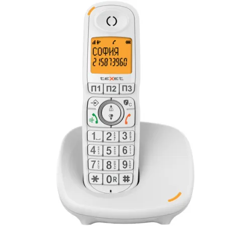 Радиотелефон TeXet TX-D8905A белый