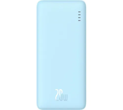 Внешний аккумулятор Baseus Airpow Fast Charge Power Bank 20W 20000mAh голубой
