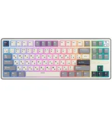 Клавиатура Royal Kludge R87 Pro Half Grey RK Brown