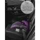 Детское сиденье Amarobaby Enjoy AB222007EFiCh/2209 фиолетовый/черный