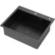 Кухонная мойка ARFEKA ECO AR мойка 600*500 POP-UP, коландер F, дозатор BLACK DECOR