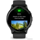 Умные часы Garmin Venu 3 черный, с силиконовым ремешком