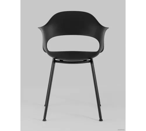 Стул с подлокотниками Stool Group Lady черный
