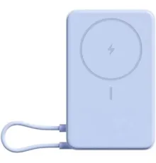 Внешний аккумулятор Xiaomi Magnetic Power Bank with Built-in Stand WPB1007Z 10000mAh голубой, международная версия