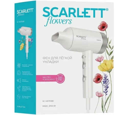 Фен Scarlett SC-HD70I66 Flowers