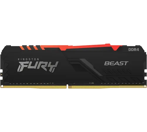 Оперативная память Kingston FURY Beast RGB 32ГБ DDR4 3200 МГц KF432C16BB2A/32