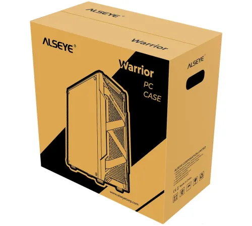 Корпус ALSEYE Warrior черный