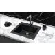 Кухонная мойка Berge BR-4803 черный матовый