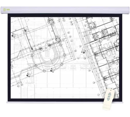 Проекционный экран CACTUS Motoscreen CS-PSM-180x180