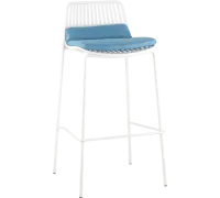 Стул Stool Group Louran с подушкой D-012H-75 белый