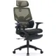 Кресло CACTUS CS-CHR-MC01-LGNBK черный/салатовый