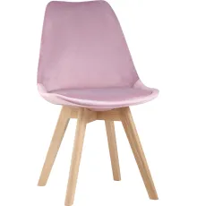 Стул Stool Group Frankfurt велюр розовый