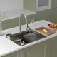 Кухонная мойка Roxen Stage Plus 560250-60 многофункциональная 8 в 1 60*48/сатин