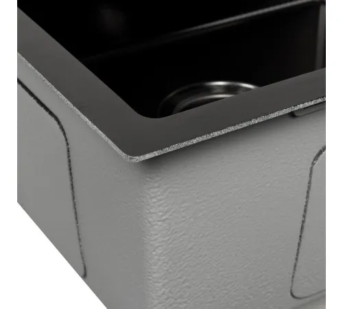 Кухонная мойка ARFEKA Eco AR PVD Nano Decor 70x50 черный