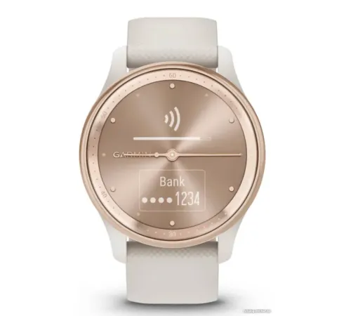 Гибридные умные часы Garmin Vivomove Trend слоновая кость