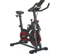 Велотренажер VictoryFit VF-S201 черный/красный