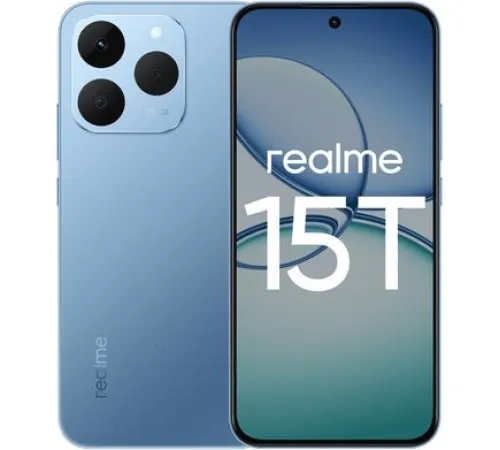 Телефон Realme 15T RMX5111 12GB/256GB международная версия голубой металлик