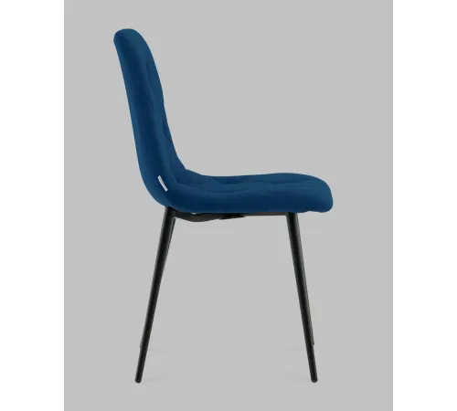 Стул Stool Group Одди Diamond AV 443-Cbl-KP3-9005 велюр синий