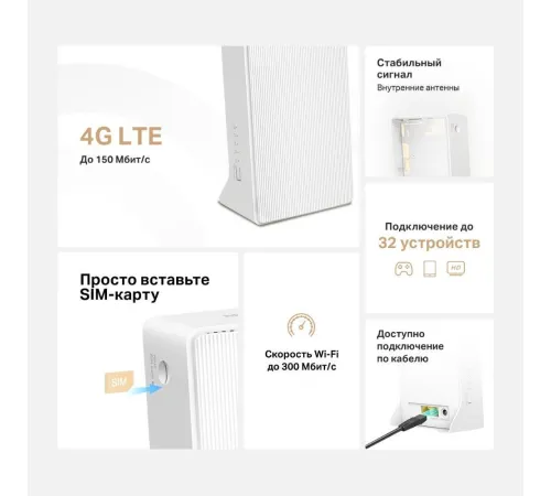 4G Wi-Fi роутер Mercusys MB112-4G