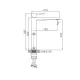 Смеситель Ledeme L1173B