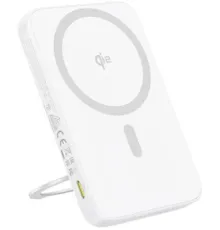 Внешний аккумулятор Baseus PicoGo Qi2 Magnetic Power Bank 5000mAh 20W белый