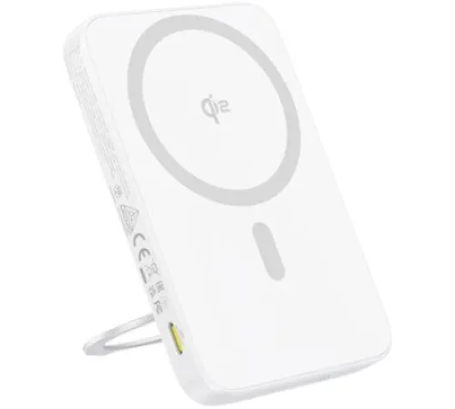 Внешний аккумулятор Baseus PicoGo Qi2 Magnetic Power Bank 5000mAh 20W белый