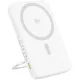 Внешний аккумулятор Baseus PicoGo Qi2 Magnetic Power Bank 5000mAh 20W белый