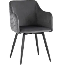 Стул Stool Group Ника MC66-5F KD HLR-21 велюр серый