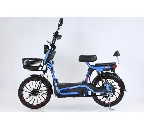 Электровелосипед Smart Balance Fiesta Pro 2025 синий, разобранный