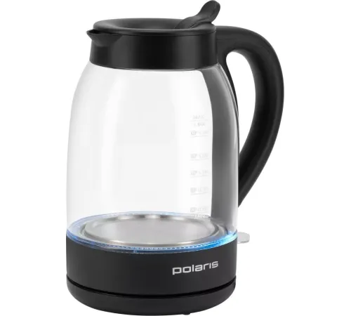 Электрический чайник Polaris PWK 1797CGL Water Way Pro черный
