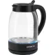 Электрический чайник Polaris PWK 1797CGL Water Way Pro черный