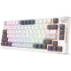 Клавиатура Royal Kludge RK-H81 RGB White Night RK Blue