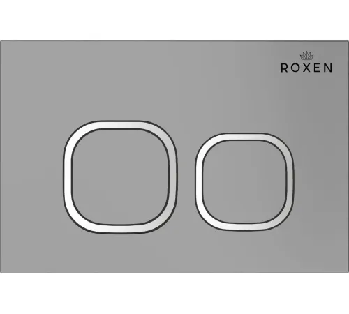 Унитаз приставной Roxen Antares в комплекте с инсталляцией Attach 5 в 1 966947 кнопка: хром матовый