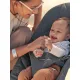 Шезлонг BabyBjorn Bliss Cotton Petal Quilt антрацит