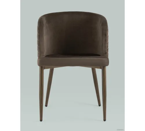 Стул Stool Group Оскар MC11 KD HLR-49 велюр коричневый