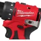 Дрель-шуруповерт Milwaukee M12 BLDDRC-202C 4933499686 с 2-мя АКБ, кейс