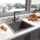 Кухонная мойка Lemark Hanka 9910009 серый
