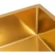 Кухонная мойка Diamond 500*500, коландер, дозатор GOLD DECOR