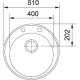 Кухонная мойка Franke ROG 610-41 сахара