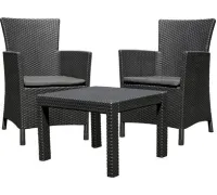 Набор садовой мебели Allibert Rosario balcony set графит