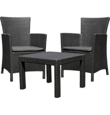 Набор садовой мебели Allibert Rosario balcony set графит