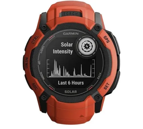 Умные часы Garmin Instinct 2x Solar оранжевый