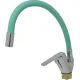 Смеситель Ledeme L4132-11 хром/бирюзовый