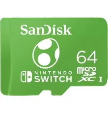 Карта памяти SanDisk Nintendo Switch Licensed Card microSDXC 64GB SDSQXAO-064G-GN6ZN